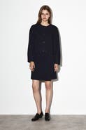 COS Boiled Merino Wool Mini Skirt