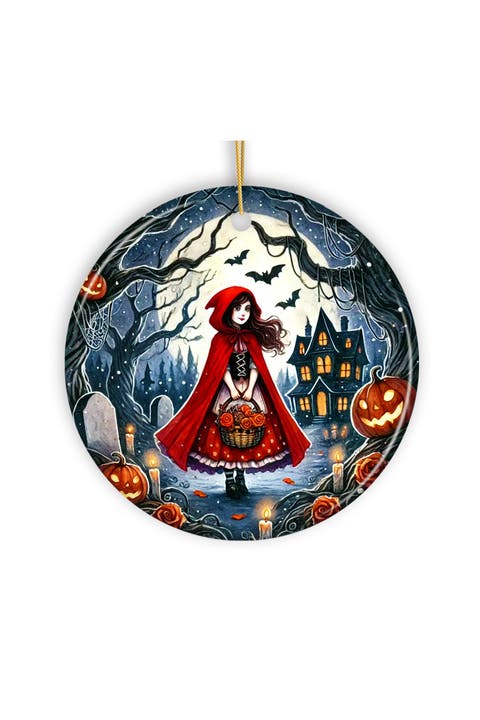 Red Riding Hood Haunted Woods Ornament - Version 2