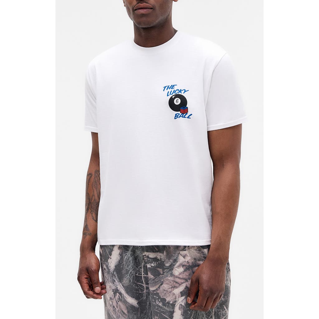 BDG Urban Outfitters Billiards Graphic T-Shirt in White  product