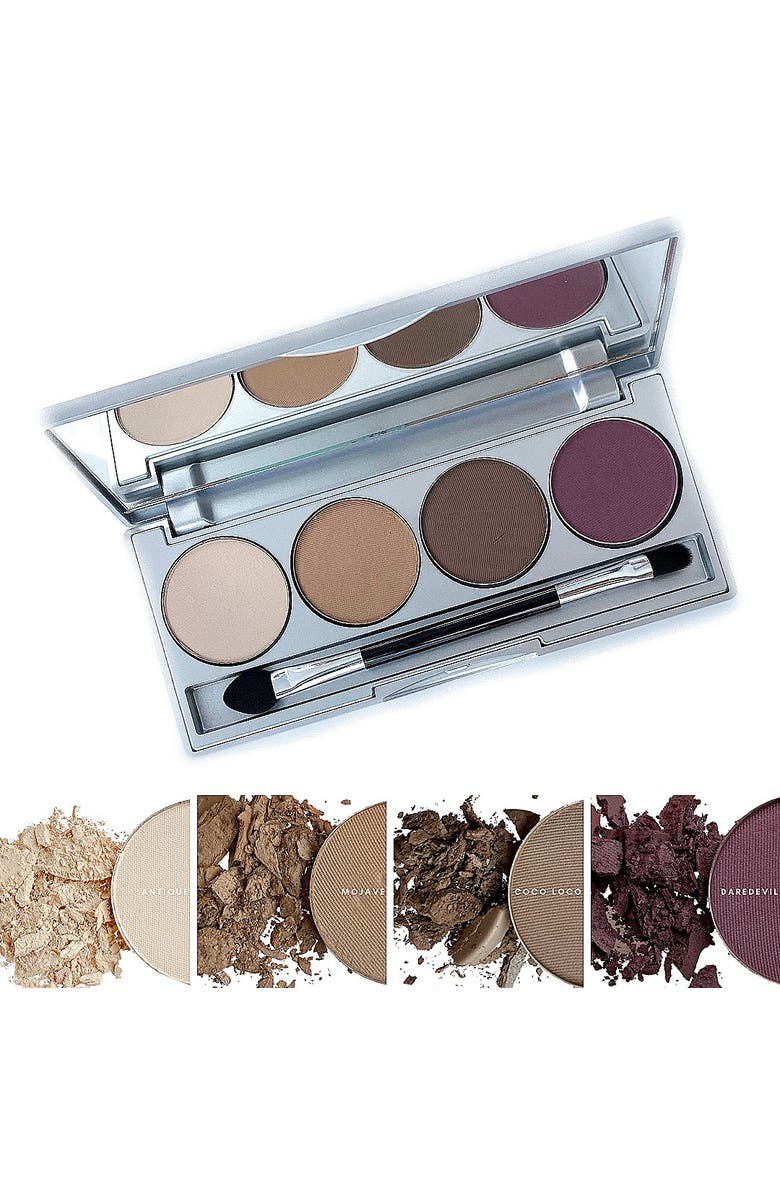 HONEYBEE GARDENS Canyon Sunset Refillable Eye Shadow Palette, .18 oz., Main, color, Canyon