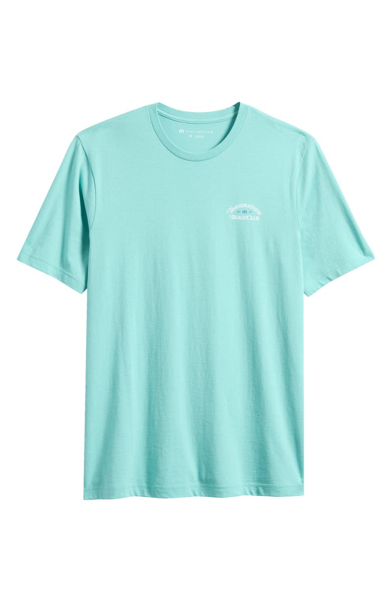 TravisMathew Frozen Margarita Cotton Graphic T-Shirt, Main, color, Bright Aqua