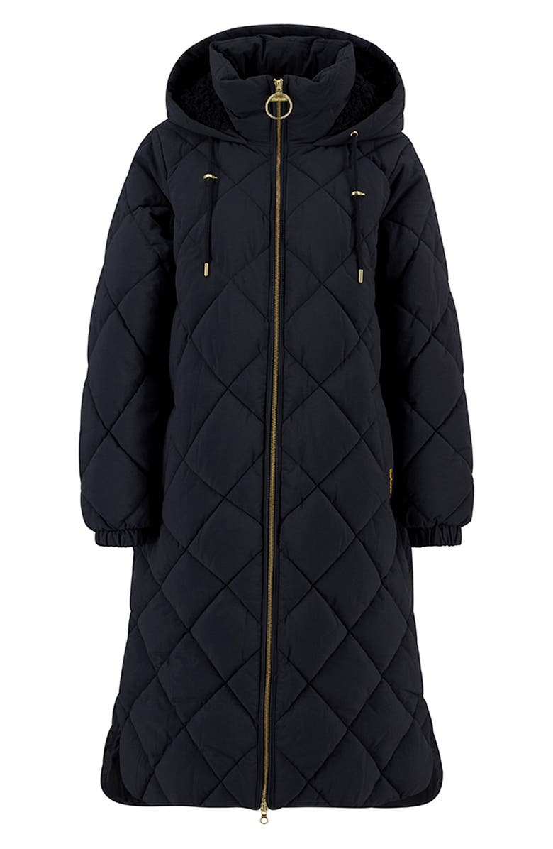 Barbour Kirkton Longline Puffer Coat, Alternate, color,