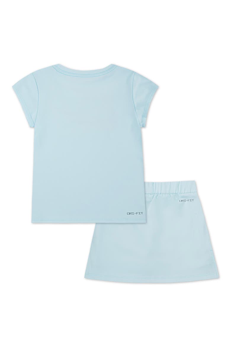 Kids' Dri-FIT Scooter T-Shirt & Shorts Set, Alternate, color, GLACIER BLUE