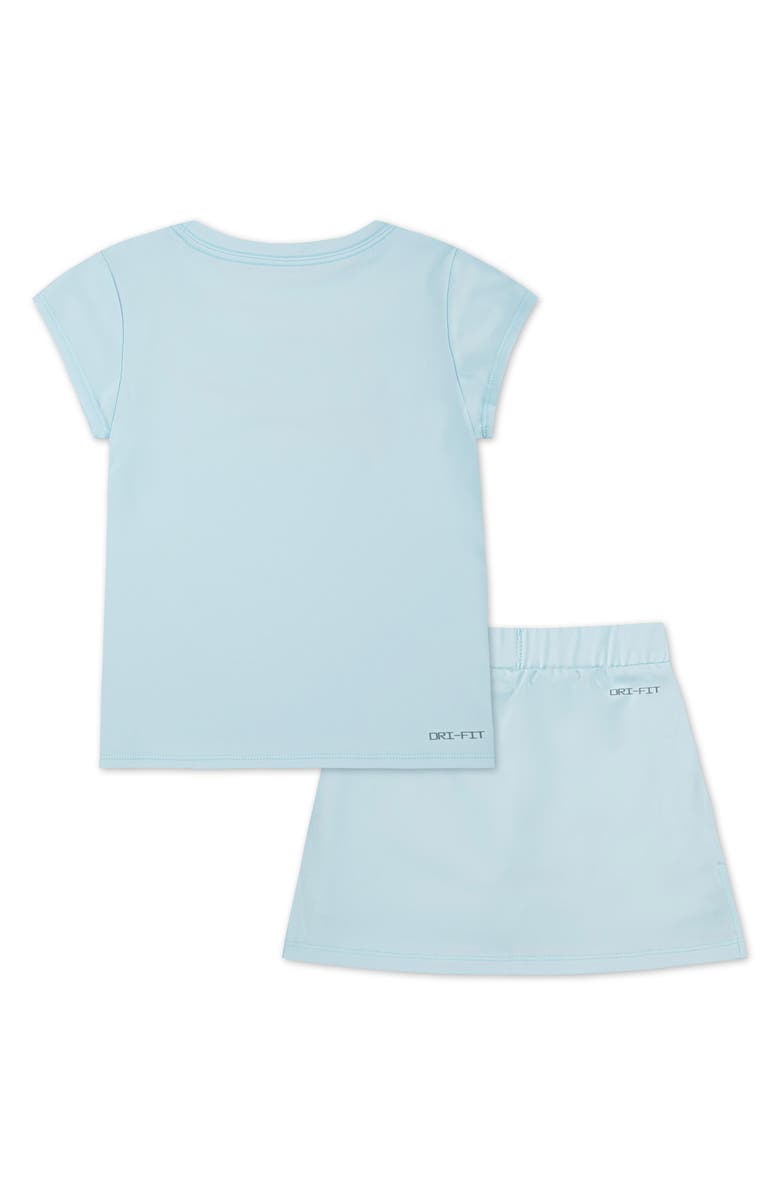 Nike Kids' Dri-FIT Scooter T-Shirt & Shorts Set, Alternate, color, Glacier Blue
