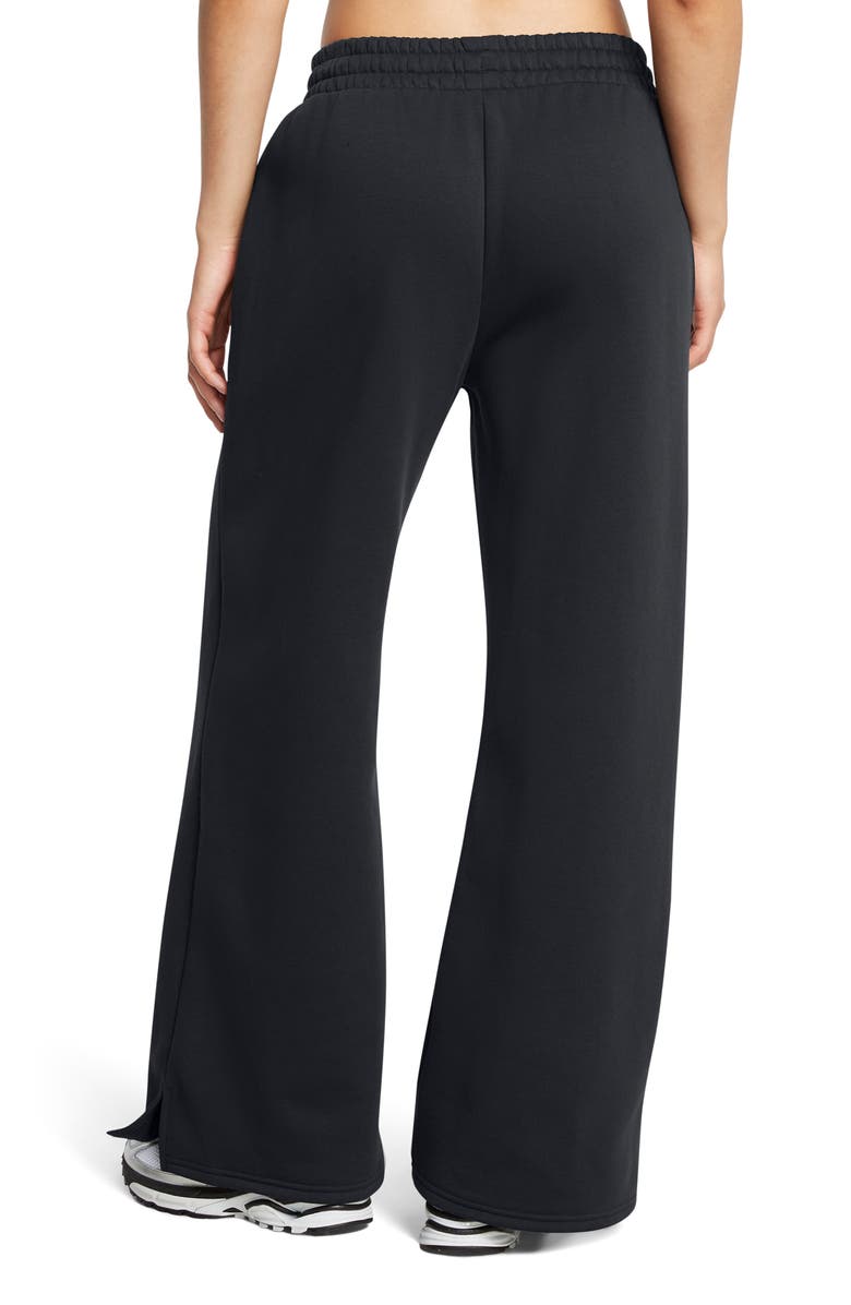 Under Armour Icon Fleece Wide Leg Sweatpants, Alternate, color, 