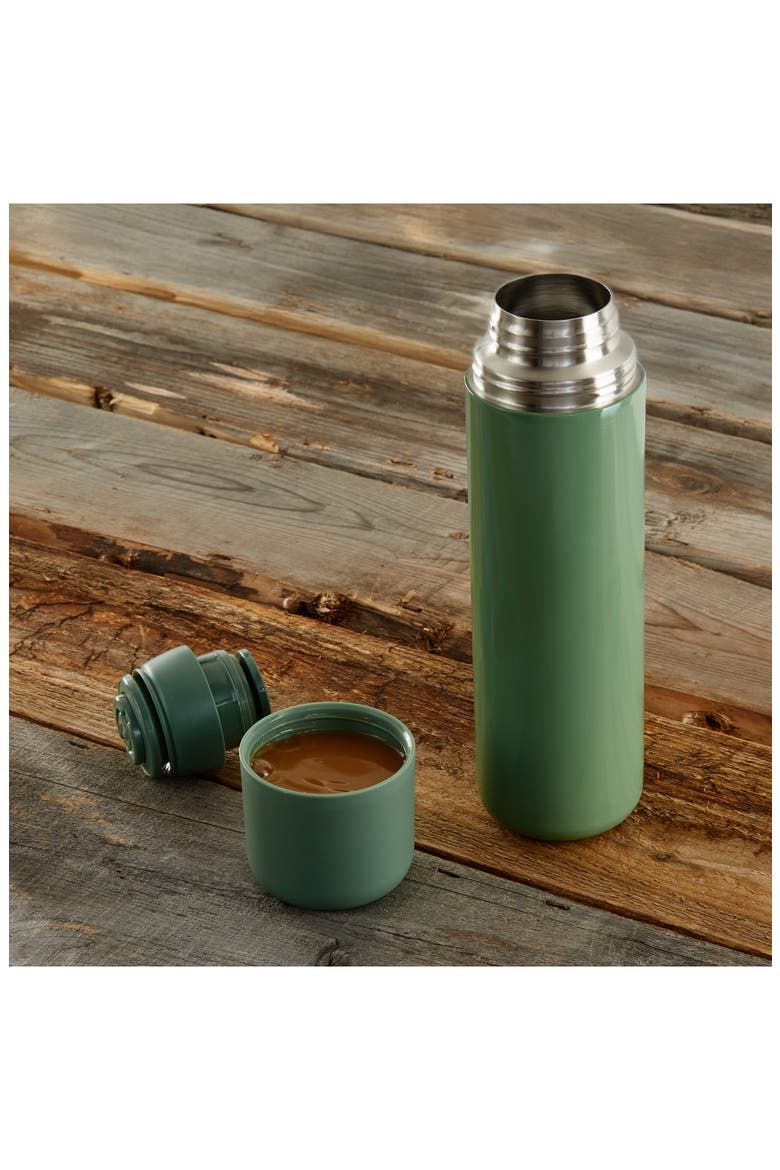Insulated Thermo Flask, Alternate, color, GREEN
