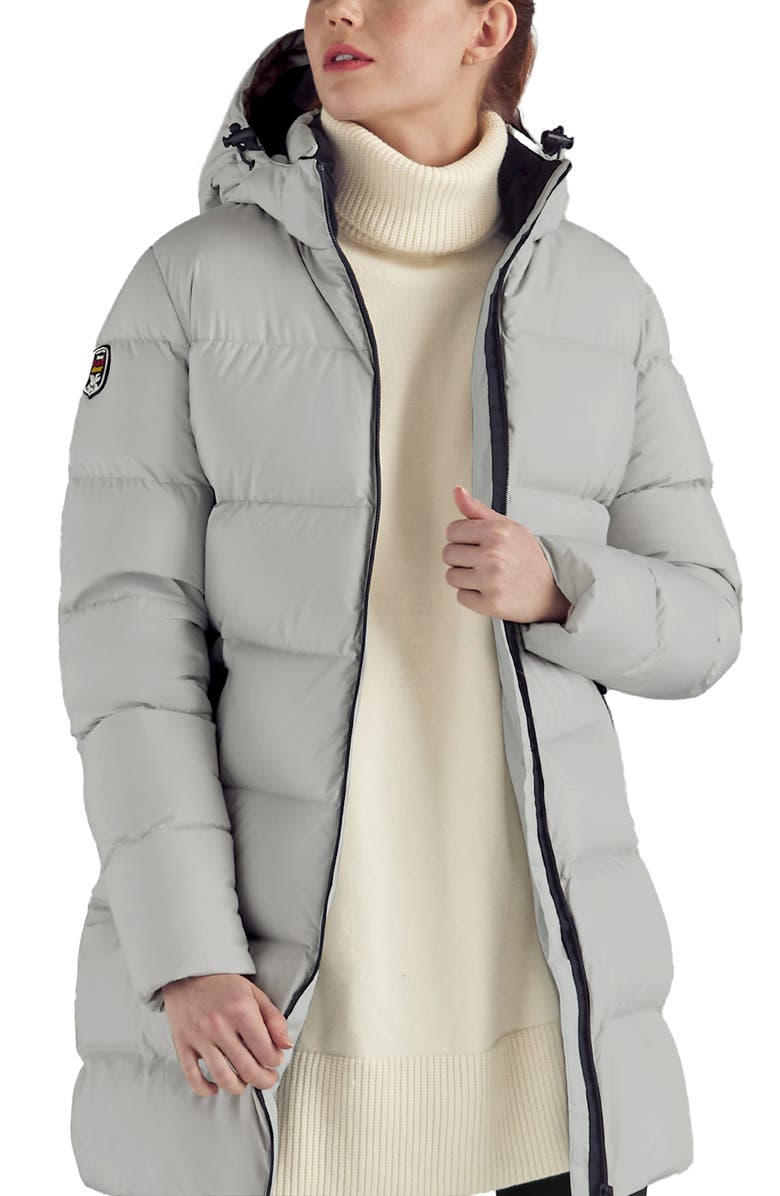Triple F.A.T. Goose Sophie Women's Puffer Down Parka, Alternate, color, Quiet Grey