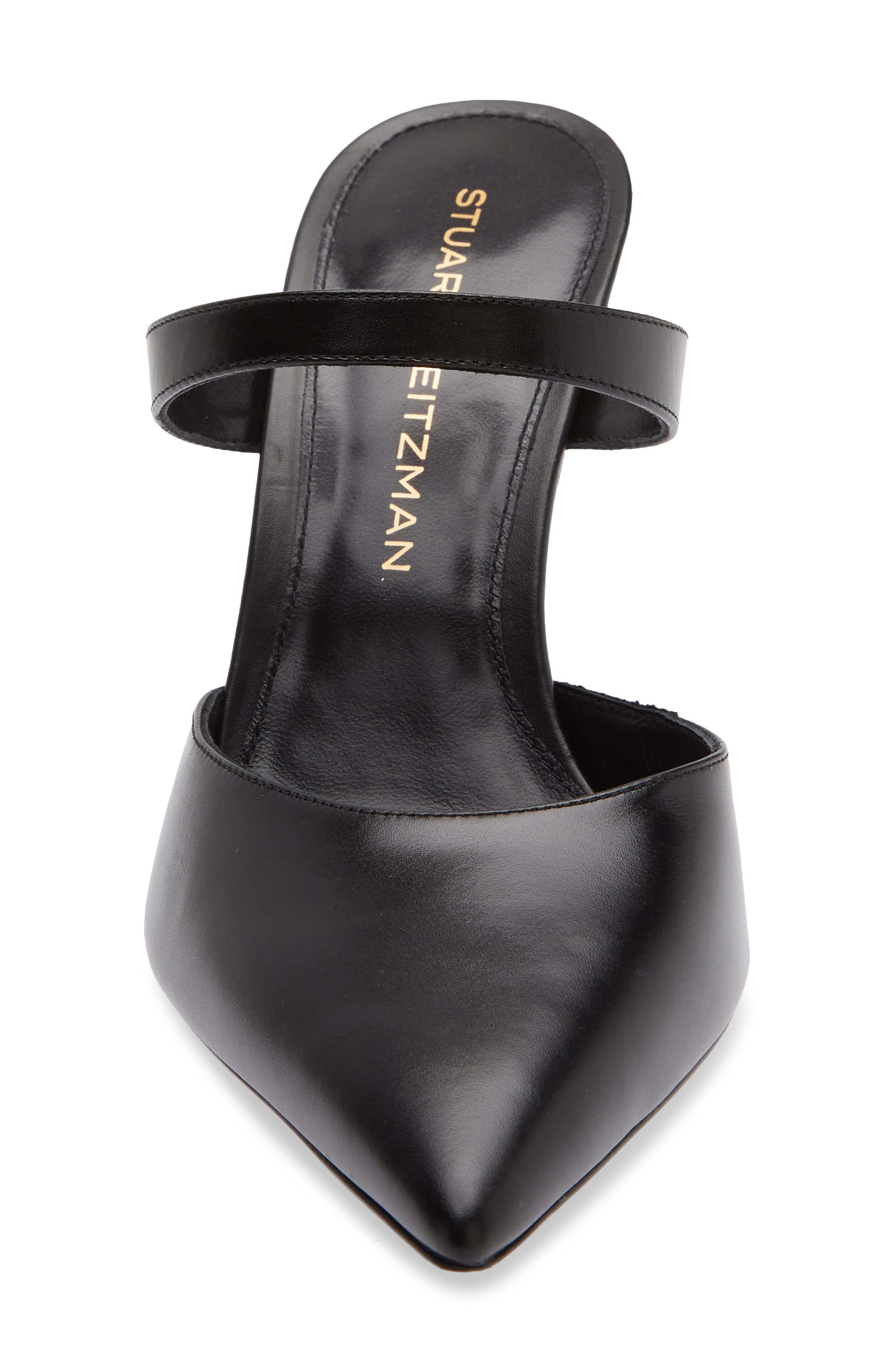 Stuart Weitzman <p>Power Mule 85 (Women)</p>, Alternate, color, Black