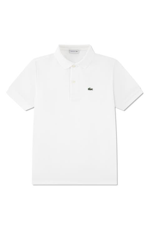 Kids' Solid Cotton Piqué Polo (Big Kid)