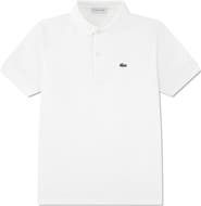 Lacoste Kids' Solid Cotton Piqué Polo