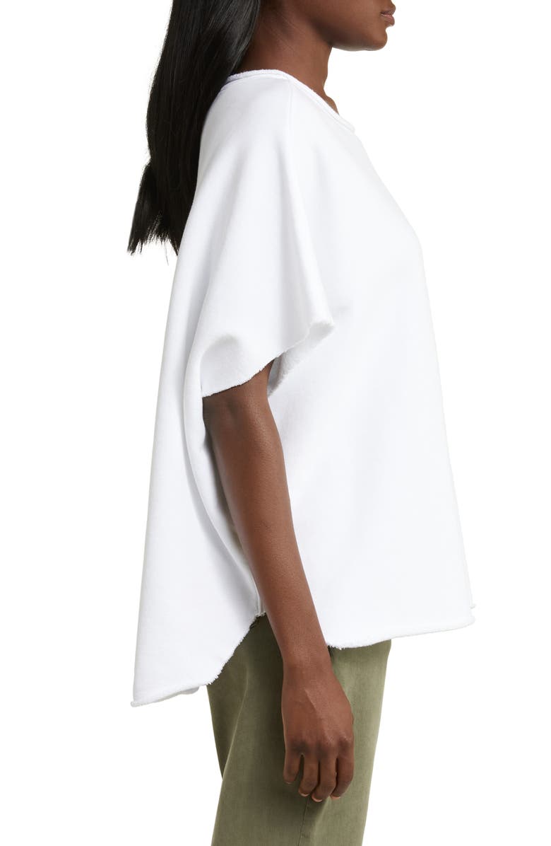 Frank & Eileen Olive Triple Fleece Original Capelet, Alternate, color, White