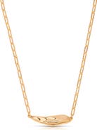 Ettika Metallic Flow Pendant Necklace