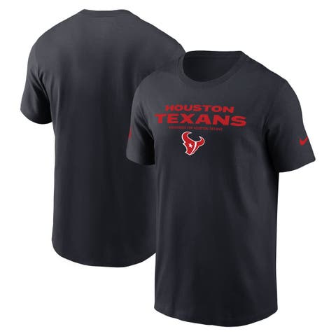 Men's Nike Navy Houston Texans Sideline Performance T-Shirt