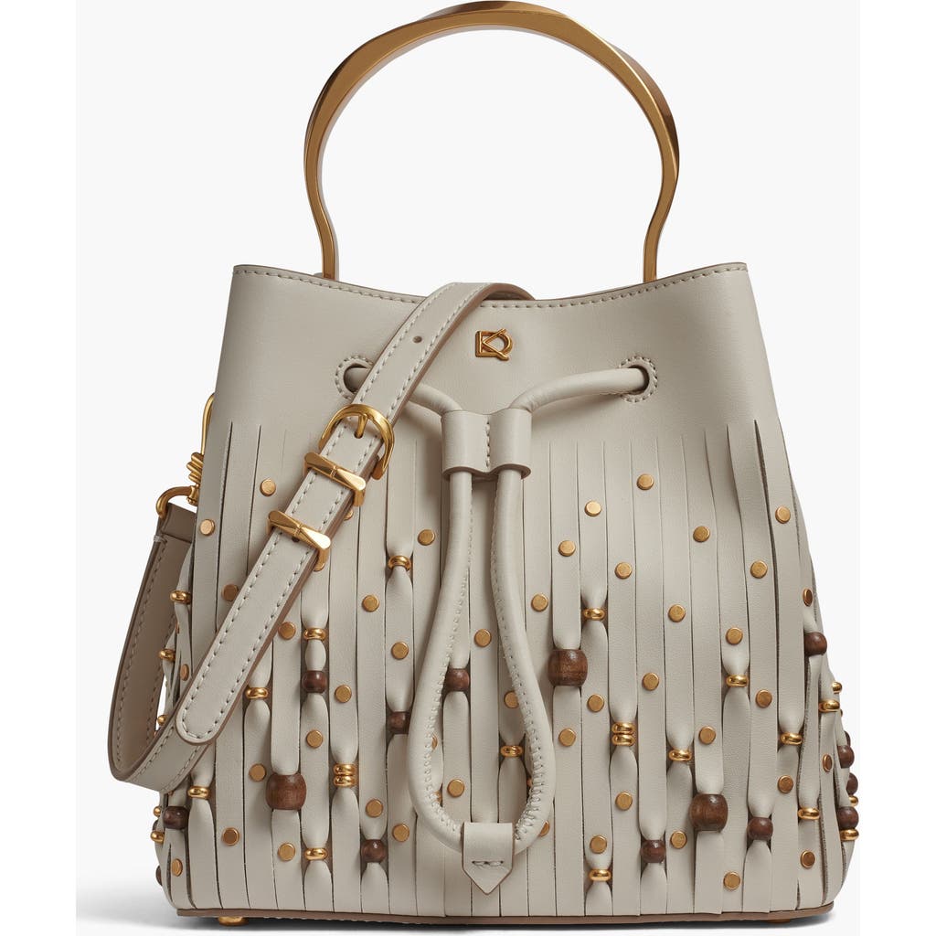 Donna Karan New York Lawrence Beaded Lasercut Bucket