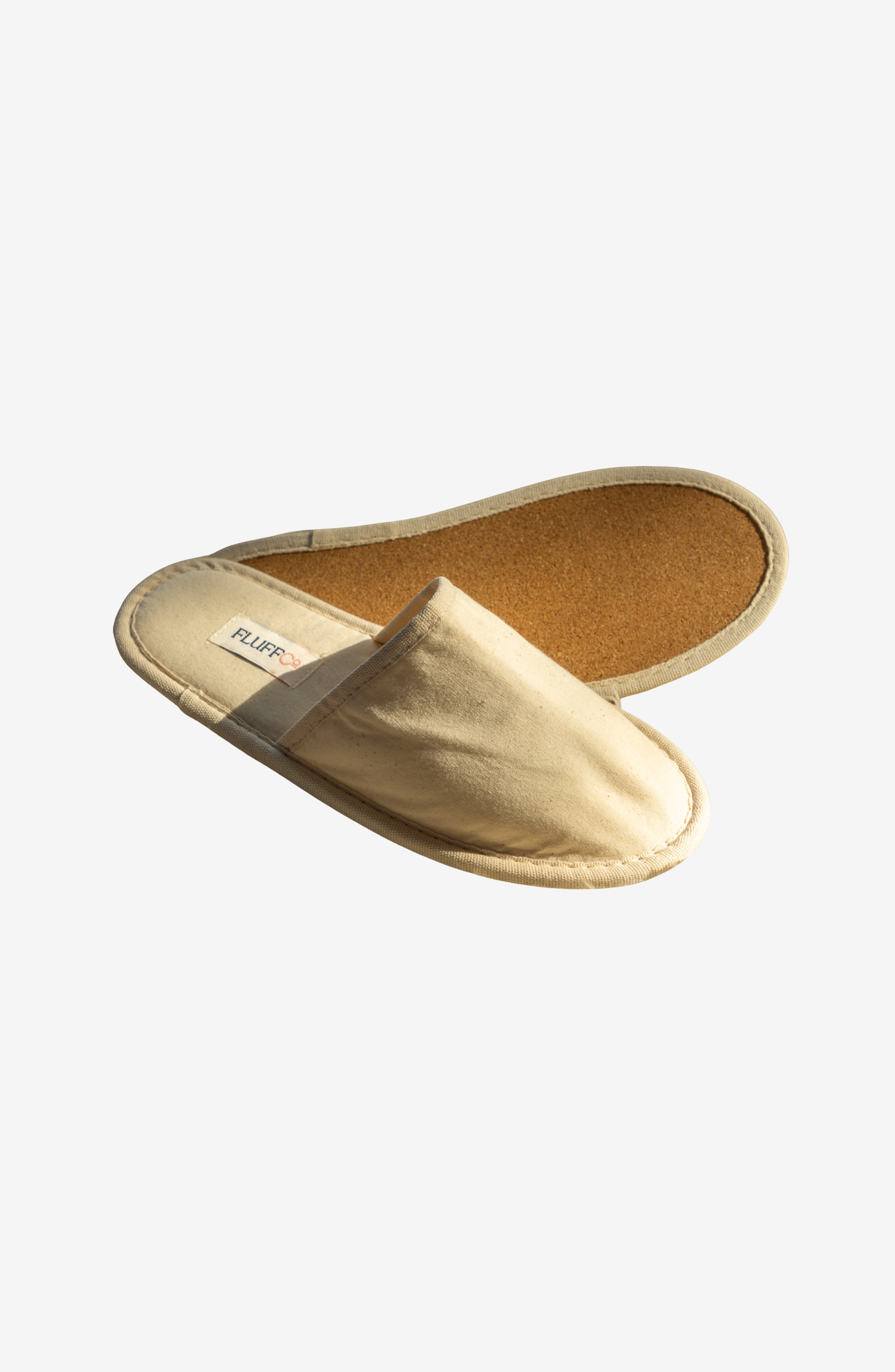 FluffCo | Hotel Comfort Hotel Slippers, Alternate, color, Off White