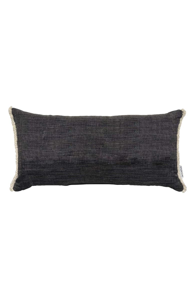 STUDIOCHIC Farm House Love Accent Pillow, Alternate, color, Charcoal
