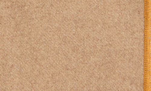 Clifton Wilson Cashmere Pocket Square In Tan