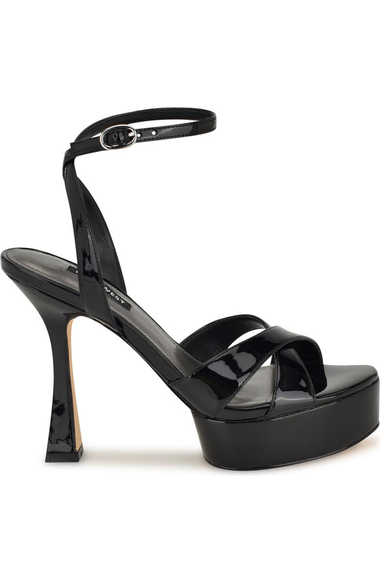 Nine West Jessie Ankle Strap Platform Sandal, Alternate, color,