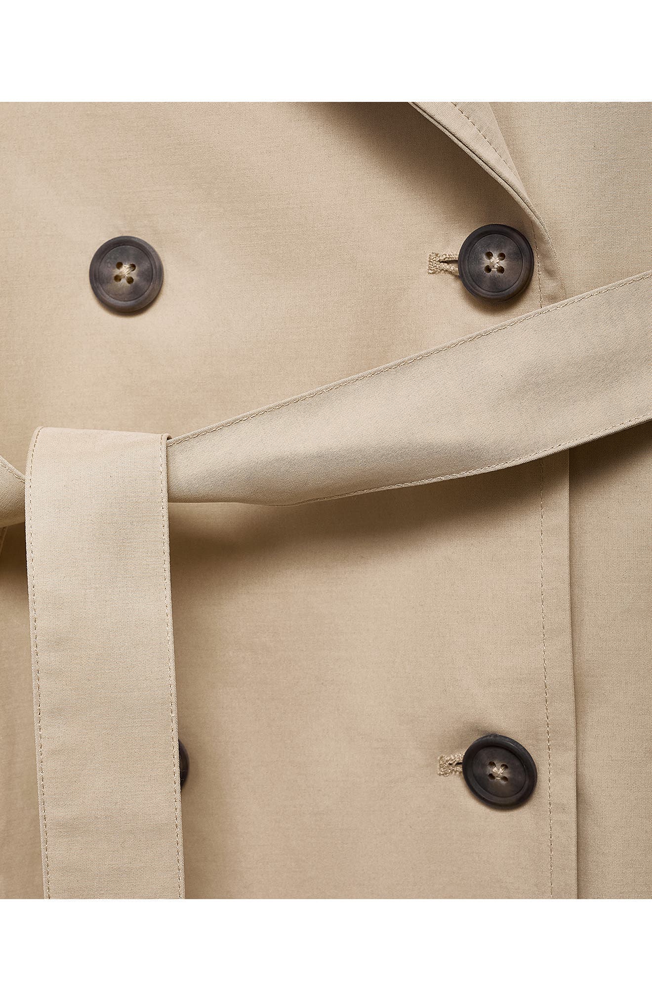 Classic Belted Trench Coat - image 2