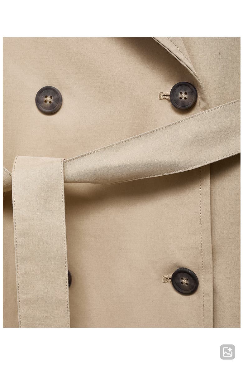 Classic Belted Trench Coat, Alternate, color, BEIGE