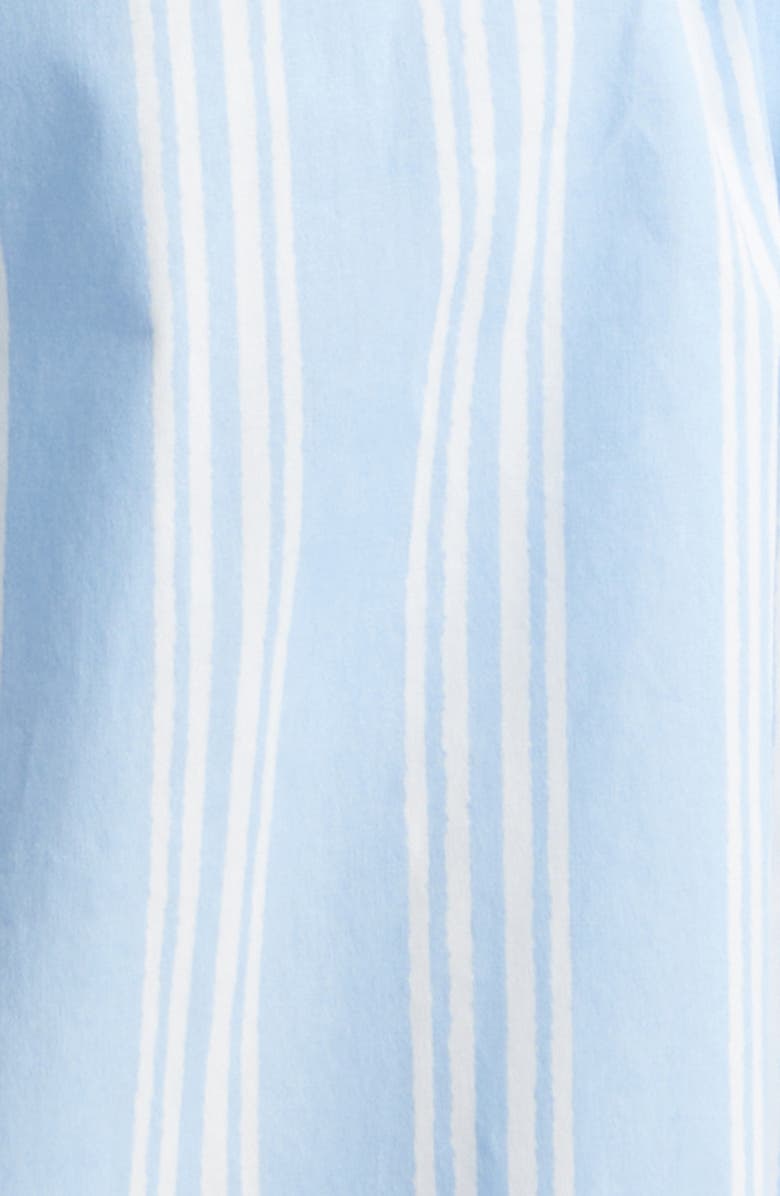 STAUD Chi Stripe Midi Shirtdress, Alternate, color, Ventura Stripe