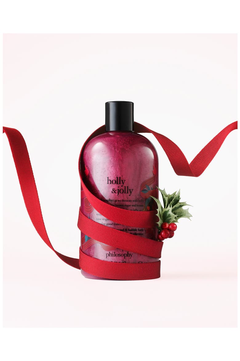 shampoo, shower gel & bubble bath (Limited Edition), Alternate, color, HOLLY/JOLLY