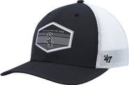'47 Men's '47 Black/White Chicago White Sox Burgess Trucker Snapback Hat