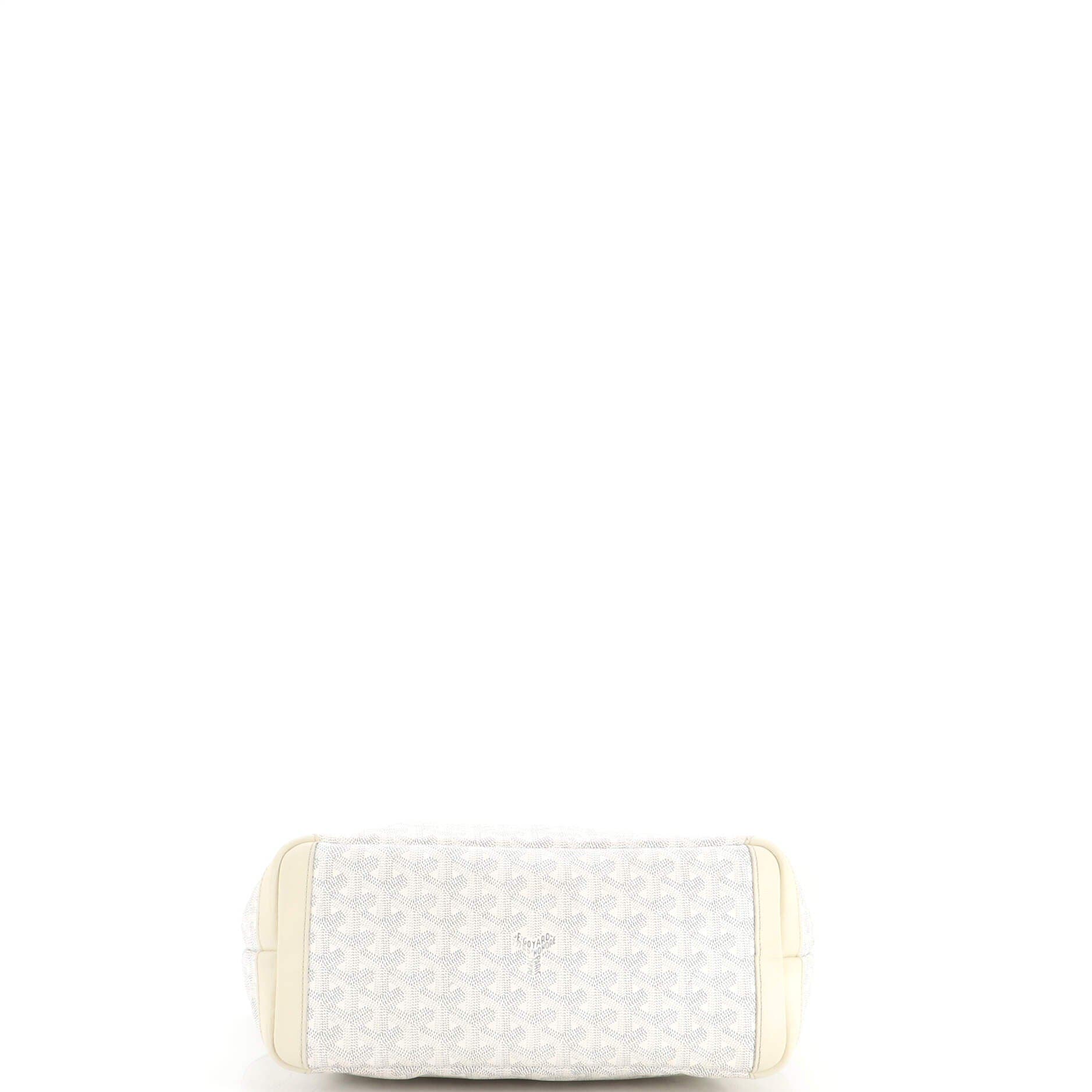 Artois Tote Coated Canvas PM, Alternate, color, White