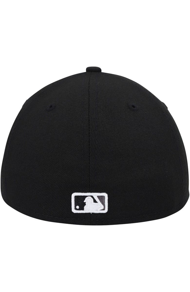 New Era Men's New Era Black Chicago White Sox City Connect 59FIFTY Fitted Hat, Alternate, color, Black