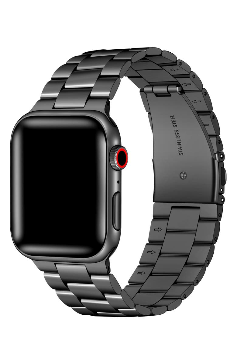 Posh Tech Sloan Stainless Steel Apple Watch<sup>®</sup> Bracelet Watchband, Main, color, 
