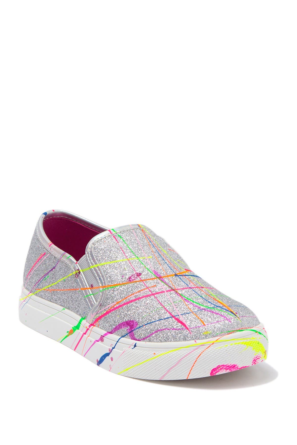 Steve Madden Exit Glitter Slip-On Sneaker, Main, color, 