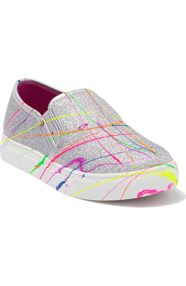 Steve Madden Exit Glitter Slip-On Sneaker, Main, color,