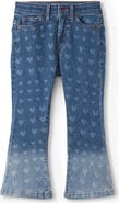 Hatley Kids' Heart Print Ombré Jeans