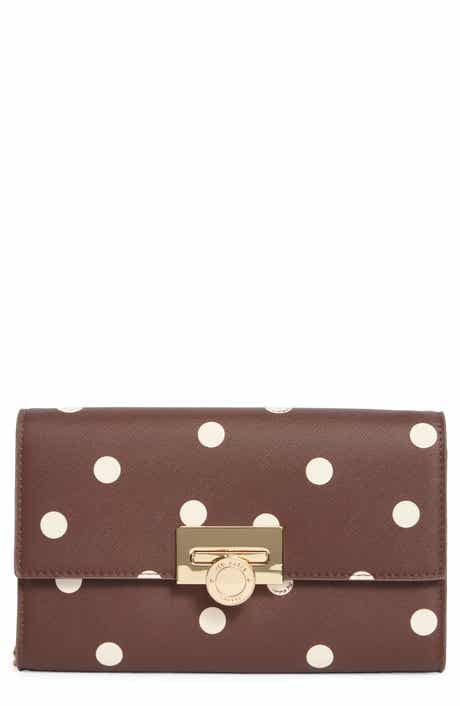 Parisa Polka Dot Faux Leather Crossbody Bag