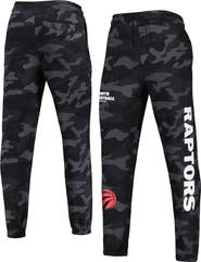 New Era Men's New Era Black/Camo Toronto Raptors Tonal Joggers