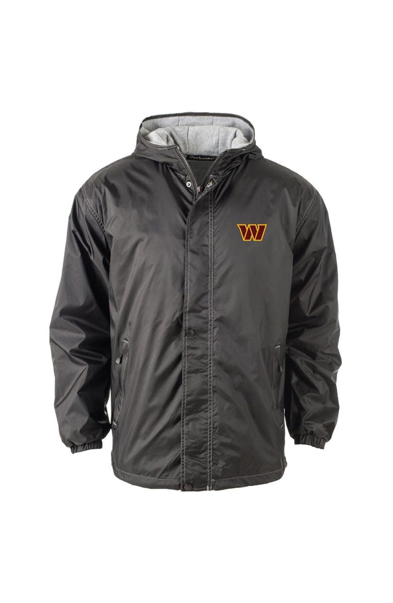 DUNBROOKE Men's Dunbrooke Black Washington Commanders Legacy Stadium Full-Zip Jacket, Alternate, color,