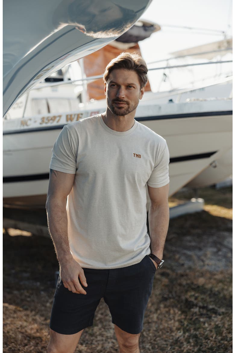 Dockside Graphic T-Shirt, Alternate, color, SAND