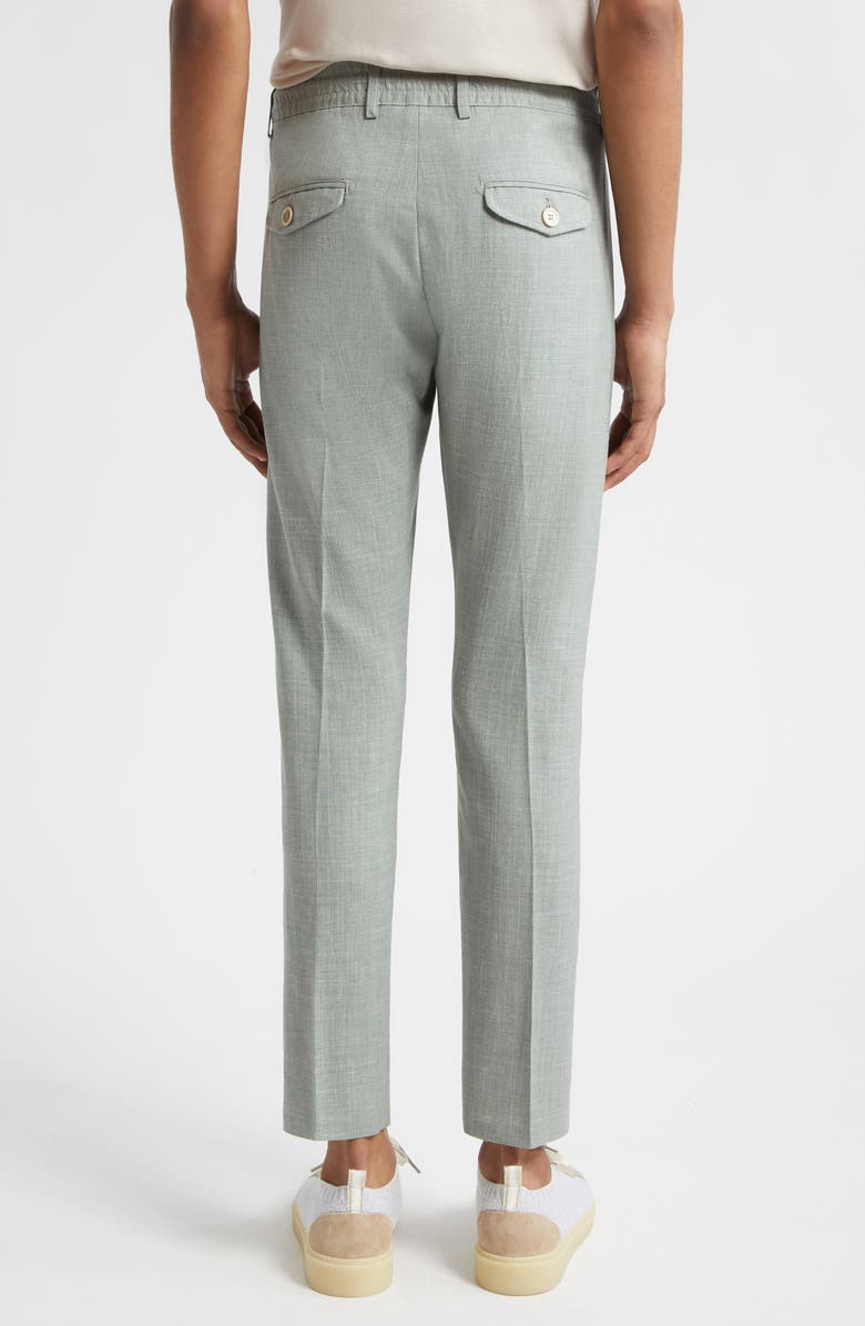 Eleventy Wool Blend Drawstring Suit Pants, Alternate, color, 