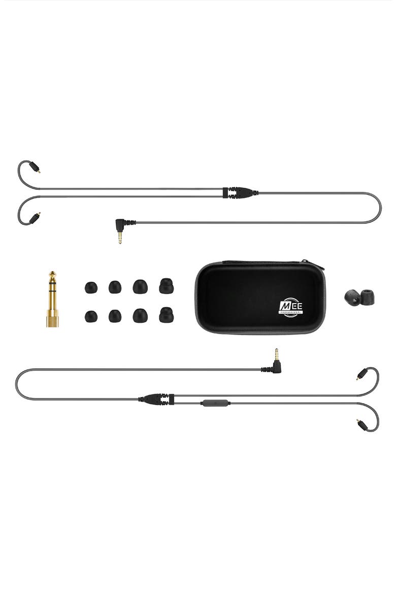 MX4 PRO Quad Driver Musicians' In-Ear Monitors, Alternate, color, Smoke