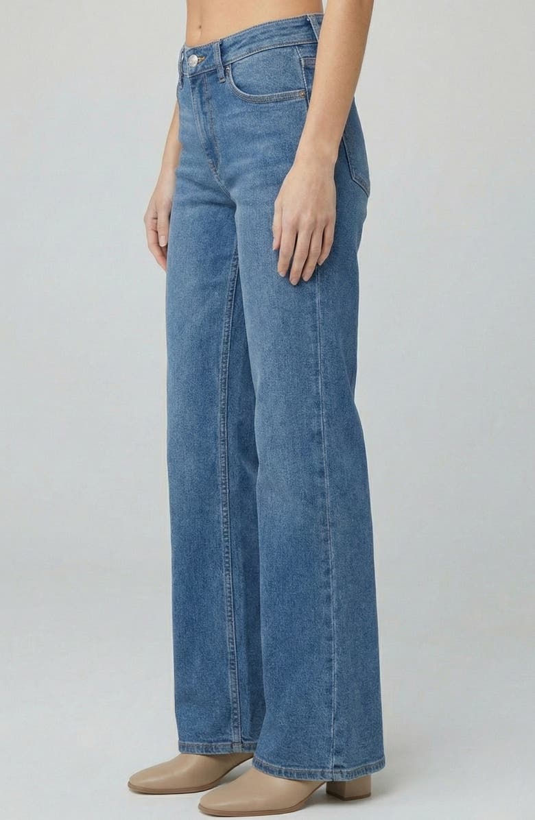 APNY Mini Bootcut Jeans, Alternate, color, Medium Indigo