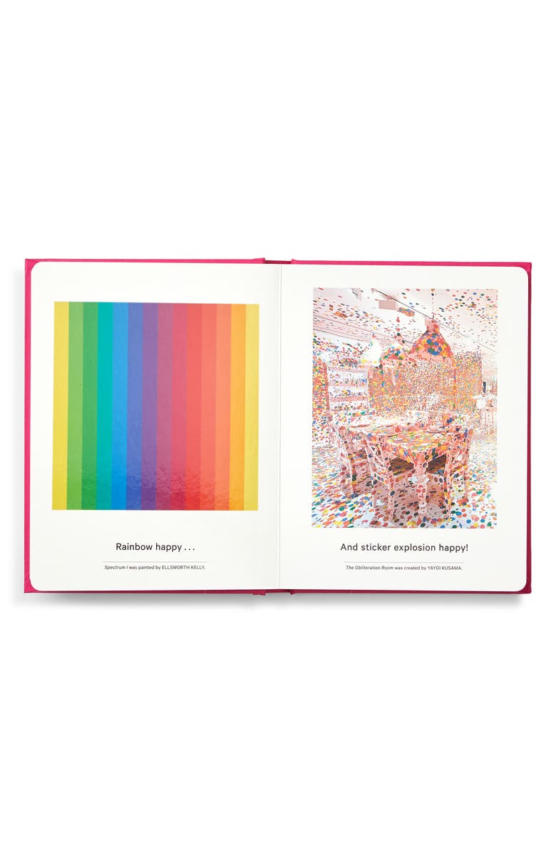 Phaidon Press 'My Art Book of Happiness' Book, Alternate, color, Pink