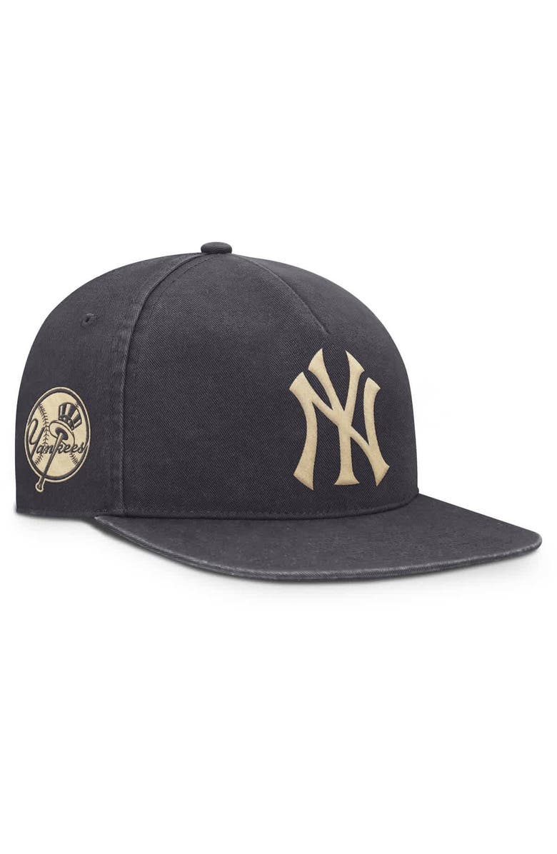 Nike Men's Nike Anthracite New York Yankees Monotone Pro Adjustable Hat, Main, color, 