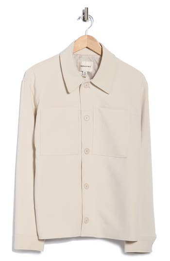 Industry Republic Clothing Boxy Fit Overshirt Jacket In Animal Print