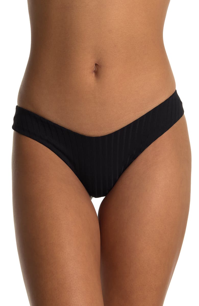 bond-eye BOUND BY BOND-EYE Ribbed Bikini Bottoms, Main, color,