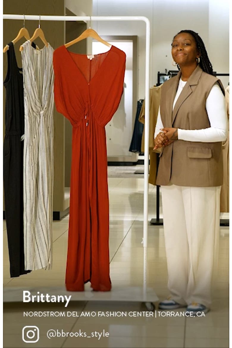 Wrap Maxi Cover-Up Dress video