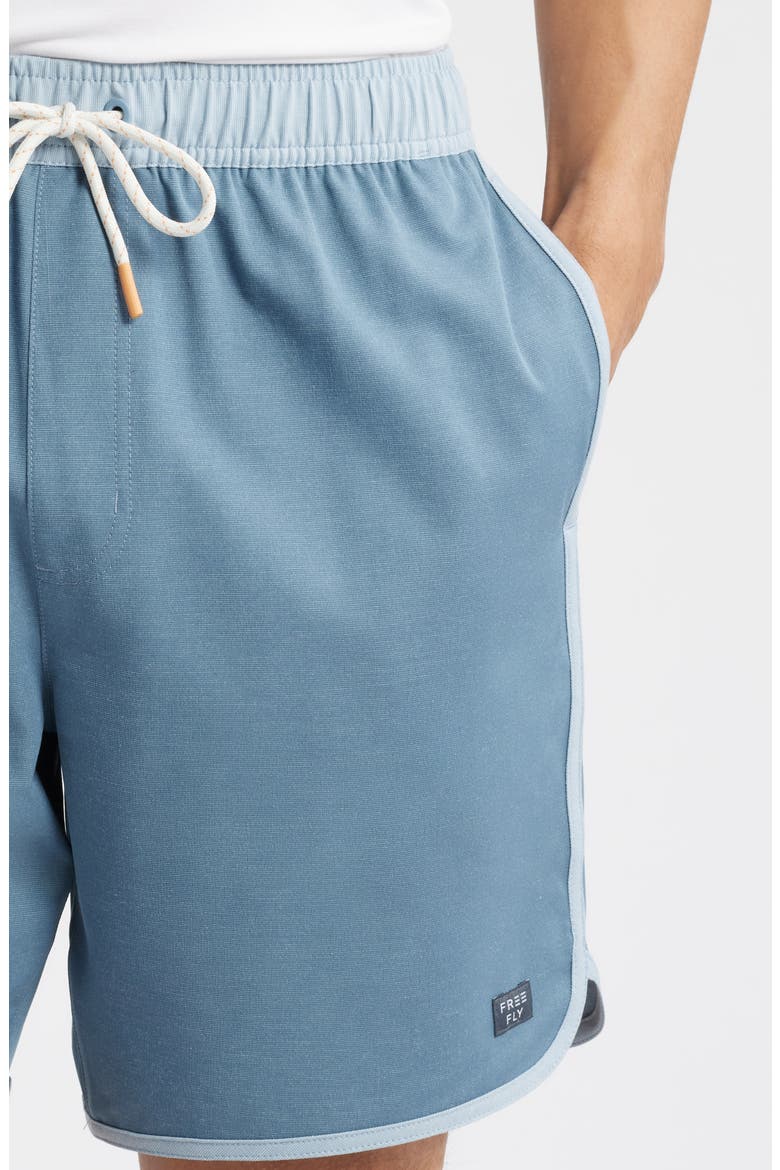 Reverb Water Resistant Hybrid Performance Shorts, Alternate, color, PACIFIC BLUE