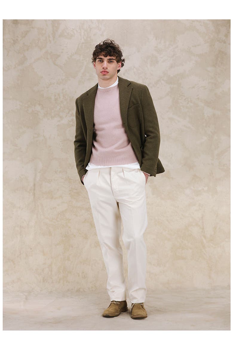 Alfonso Classic Wool Jacket, Alternate, color, Green