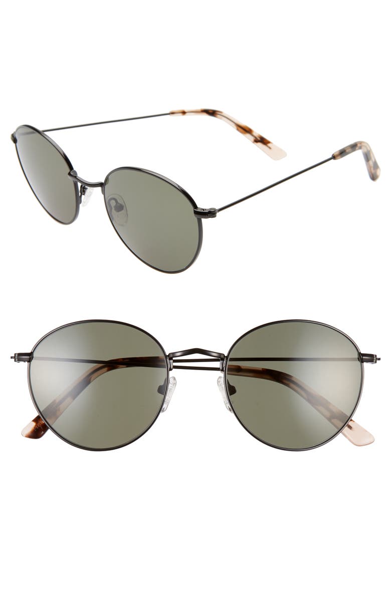 Madewell Fest 50mm Aviator Sunglasses, Main, color, 