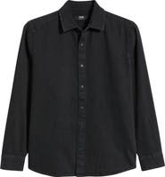 Mavi Jeans Cotton Twill Snap-Up Shirt