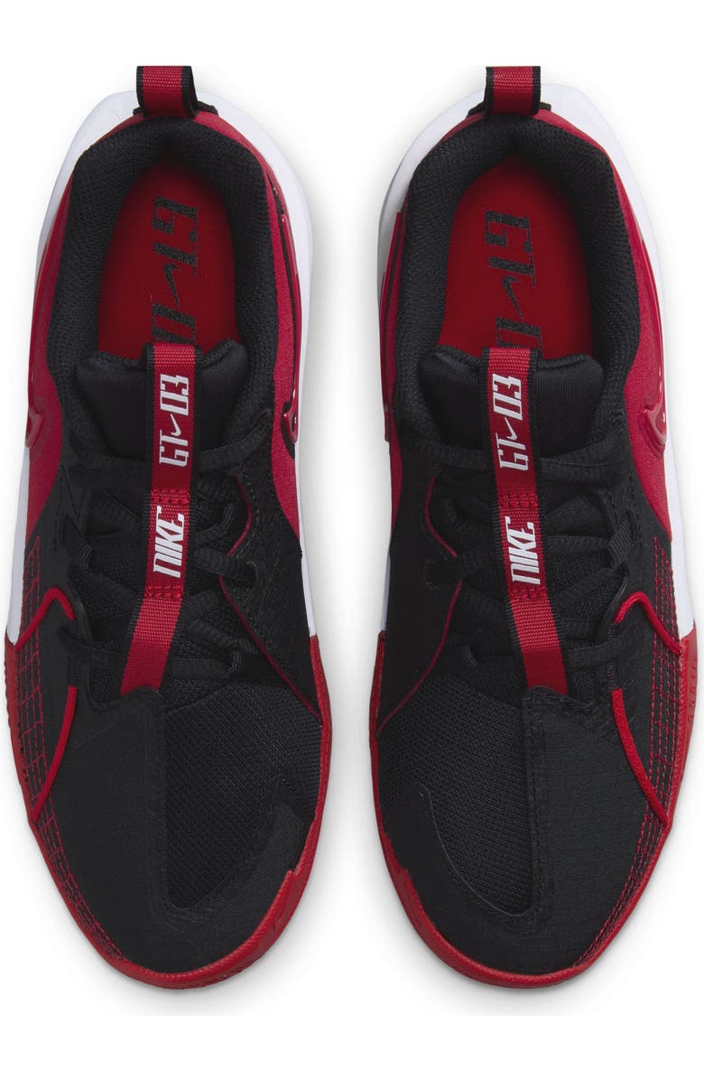 Nike Kids' G.T. Cut 3 Basketball Shoe, Alternate, color, 002 Black/White/University Red